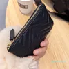 Designer- Wallet Coin Purse Key Pouch Card Holder Soft Leather Female Zipper Travel Organizer Women Mini Storage Bags Small Wallet247V