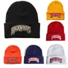 Party Hoeden Unisex Gebreide Muts Mutsen Backwoods Belettering Cap Vrouwen Winter Voor Mannen Warm Mode Effen Hiphop Beanie Caps