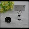 Party Decoration Fashion Heart Bell Place Holder Wedding Favors Table Card Holders Wholesale Wa4005 Exnsv Atpb1