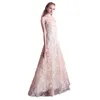 Women party dress high waist slim 2XL plus size spring summer champagne fashion lace maxi vestido feminina LR604 210531