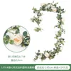 21 stili di eucalipto artificiale con fiore appeso in rattan giardino verticale casa festa sfondo matrimonio decorazione della parete vite