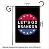 2024 Flags de jardin Brandon 45 * 30cm / 18 * 12 pouces Flag en polyester double face FJB Biden Outdoor Hanging Banner Decoration Hy0227