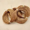 5 METER Natuurlijke Kleur Real Lederen Koord Ronde Touw String Voor DIY Ketting Armband Sieraden Koord Dia 1 / 1,5 / 2 / 3mm 1954 Q2