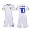 Kid/men size, Captain Tsubasa cosplay Costume, japan france spain kits Ozora Oliver Atom White football soccer jerseys