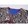 Franse vintage blauwe damesjurk met chique sjaal hoge taille slank gedrapeerde vestidos vrouwelijke elegante partij club Crop shirts Frocks 210515