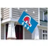 Quebec Nordiques Hockey Team Flags Outdoor Banners 100D Polyester 150x90cm High Quality Vivid Color With Two Brass Grommets