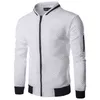 KB New High Quality Plush Zip stand collar casua Jacket Men's Street Windbreaker Coat Men Hot Casual Outer Wear Thick Y1106