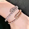 Diamanten legers Fabrik Direktverkauf Schmuck Anpassung Medusa Armreif hochwertige Vintage-Armbänder Designer europäische Größe Liebesserie Jubiläumsgeschenk