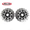 Arashi Front Brake Discs Rotors For Kawasaki ZZR-1100 1993 - 2001 1994 1995 1996 / ZZR-1200 2002 - 2005 2003 2004 Motorcycle CNC Brake Disk