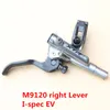 دراجة الفرامل الدراجات الجبلية I-SPEC EV M9100 M9120 M9120 Lever Hydraulic Disc Brake BL-M9100 BL-M9120