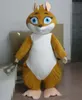 2021 Discount Factory Venda Um traje de mascote de esquilo com olhos azuis para adulto para vestir