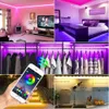 Controlador de cor LED Bluetooth Controle Remoto para 12V 5050 2835 Strips Light Ribbon Night 24key Converter