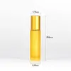 Blue/Green/Pink/Black/Amber Mini 10ml roll on glass bottle For Fragrances essential oils Stainless Steel Roller Ball DAP167