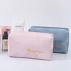 Borsa per cosmetici per ragazze in velluto Borsa per cosmetici vintage morbida da toilette Borse da viaggio per trucco da donna Custodia per rossetto Borsa per beauty case238S