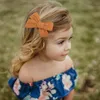 New Cotton Hair Bow Clip Cute Baby Girls BB Boutique Tornante Poliestere Barrette Copricapo Accessori per capelli per bambini 12 colori