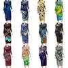 Vestidos casuais Hycool atacado bodycon clube longo vestido polinésio tatuagens imprimir festa apertada amarelo personalizado samoa plus size mulheres roupas