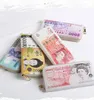 10 teile/los Frauen Dollar Euro Brieftasche Lange Geldbörse Kreative Weibliche Kartenhalter Casual Zip Damen Kupplung PU Leder Münze ID