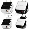 18W QC3.0 FAST Quick Charger Travel Adapter Home Wall Actrgers US EU SLIP for iPhone 14 15 Samsung S9 S10 Note 9 Tablet B1