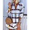 Casual Women Dresses Boho Mini Light Summer Dresses Plus Storlek Everyday Dresses Feminine Kläder 2021 x0521