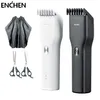 Enchen boost haartrimmer voor mannen Kids Cordless USB oplaadbare elektrische clipper cutter machine met verstelbare kam 220106