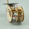 Ensamble 3D Energía solar Potpoted Helicopter Puzzle de madera Plane Modelo de madera Edificio DIY CRAFT KIT Creativo Educativo Juguete