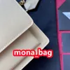 Мона-баг-настоящая сумка женская женская бродяга классический стиль модные кросс-кроссовые круговые сумки Свежие 3Colors черный бежевый Red248b
