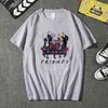 Anime One Piece T-shirt Short Sleeve Round Neck Casual Unisex Y0809