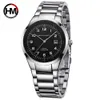 Hommes Top Luxury Brand Sports Calendrier de bracelet Affichage Silver Watch Silver Watch Business Imageproof Creative Watch Relogie Masculino 218215138