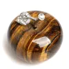 Tiger Eye Crystal Apple Figurine Fermacarte Decorazione artigianale AVG.1.77inches