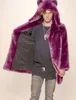 Men's Fur Imitation Fur Mink Whole Single Extended Fur Coat Winter Man 211207
