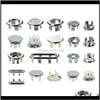 Other Toilet Bath Home & Garden Drop Delivery 2021 1Pc Chrome Trim Plastic Overflow Spare Er Bathroom Supplies Ceramic Basin Spilled Water Si