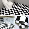 Wall Stickers 60*100cm Floor Self-adhesive Bathroom Kitchen Waterproof Non-slip Thick Tile Decorative