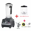 Misturador de liquidificador resistente grau comercial 3hp 2200w temporizador Juicer Fruit Food Fruit Smoothies de gelo BPA Free 2L Jar