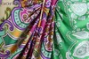 Vintage Print Summer Women Long Maxi Skirts Zipper Ruched Detail High Waist Casual Ankle Length Pencil Skirt Female 210604