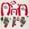 Newchristmas Family PaJamas Sets Dad mama Dziecko Baby Pasowanie Bożego Narodzenia Święta Święta nocna noc piżamowa zużycie EWA18394687422