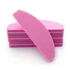 Nail Files 1Pc 100/180 Grit Random Color Washable Double-Side Emery Board Buffering Salon Manicure Tools Supplier Prud22