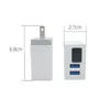 High Quality LED 5v/3.1A 2usb Wall Phone Charger US EU Plug for Pro X 11 12 Xiaomin Huawei Mobile Cellphone Adapter