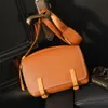 Women Crossbody Bag Checked Patchwork Handbag Leather Messenger Bags Detchable woven Shoulder Strap ClutchDay Packs