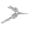 6 in 1 EDC-Getriebe Mini nützlicher Schlüsselanhänger geformter Taschenöffner Keychain-Schraubendreher-Werkzeug-Kit überleben taktisches Messer