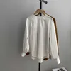 HXJJP Women Elegant White Blouse Spring Lantern Sleeve Solid Color Korean Shirt Ladies Tops Female In Stock 210607