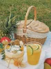 編まれたピクニックのバスケット植物の藤の柳の枝編み細工品キャンプの貯蔵のバスケットはフルーツの花のギフトキャビネットオーガナイザー家の装飾210609