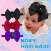 Acessórios para o cabelo Bandas de cabeça personalizadas para meninas Bowknot Solid Hat Salty Floral Baby 3pc Elastichair infantil infantil