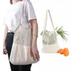 Reusable Shopping mesh bag String Grocery Shopper Cotton Tote Woven Net Shoulder ShoppingBag RRE12510