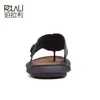 Slippers Polali Tongs De Marque De Luxe En Cuir Microfibre Doux Et Confortable Pantoufles De Plage Tongs D't Pour Hommes Taille 47 220308