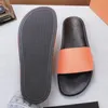 2021SS Pantoufle Hommes Femmes Diapositives Sandales Chaussures de créateur Noir Marron Blanc Été Plat Graphite Caoutchouc Tongs XX-0048