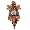 horloge murale en bois avec pendule