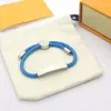 2022 Bracelet unisexe Bracelets de mode pour homme femme bijoux Bracelet réglable bijoux 5 couleurs avec boîte
