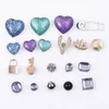 Alloy Heart-Shaped Diamonds Designer Design Metall Charms För Sandaler Skor Dekoration Presenter