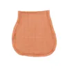 Baby Burp Cloths Multi-Functional Soft Bamboo Cotton Muslin Burping Rags för nyfödd Solid Color Handduk