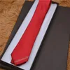 Mens Letter Tie Silk Slycksguld Djur Jacquard Party Wedding Woven modedesign